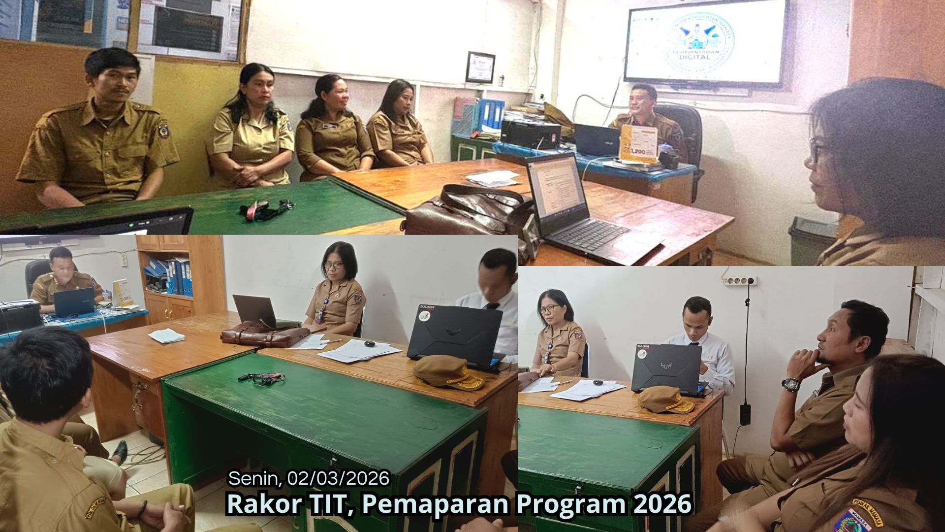 Rakor Bidang TIT Diskominfosandi Kabupaten Mamasa