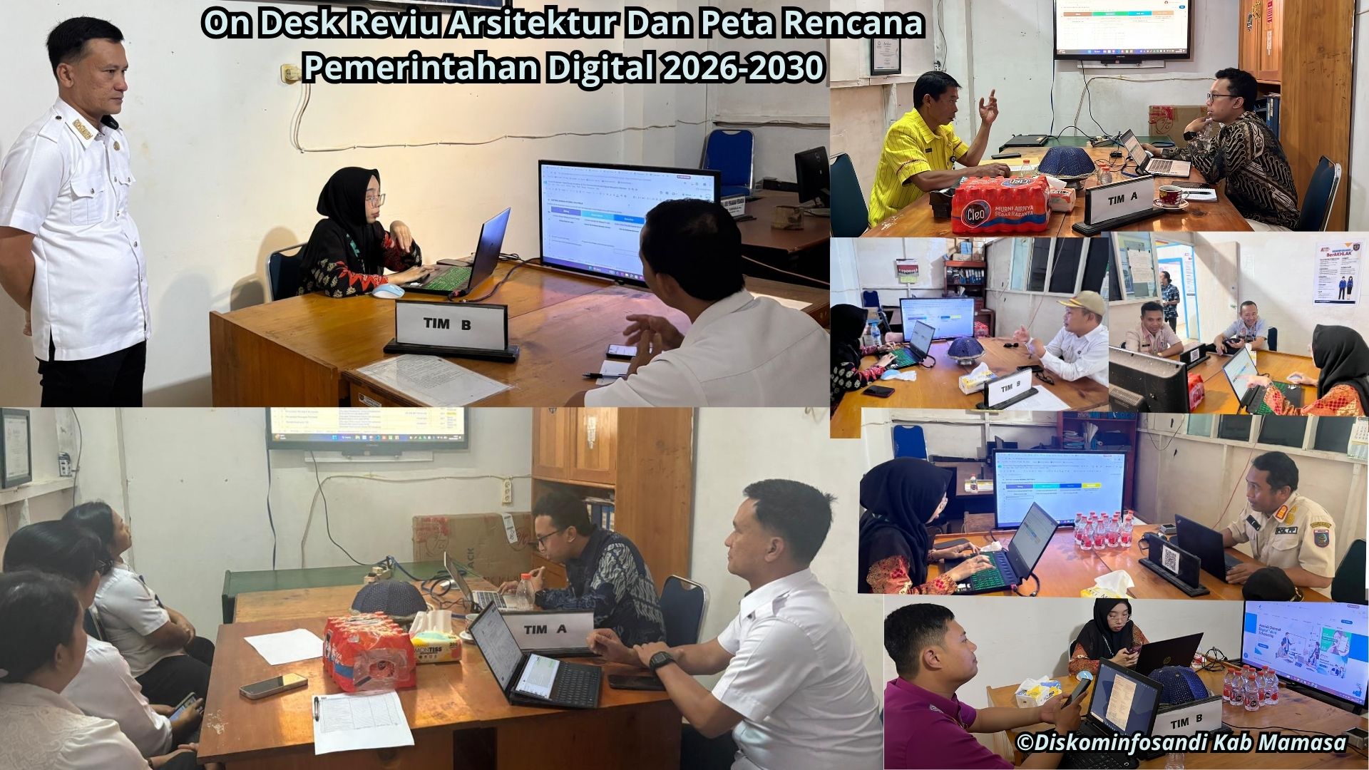 Diskominfosandi Kabupaten Mamasa Gelar On Desk Reviu Arsitektur Dan Peta Rencana Pemerintahan Digital 2026-2030